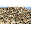 Firewood of hardwood (acacia, oak) in stock