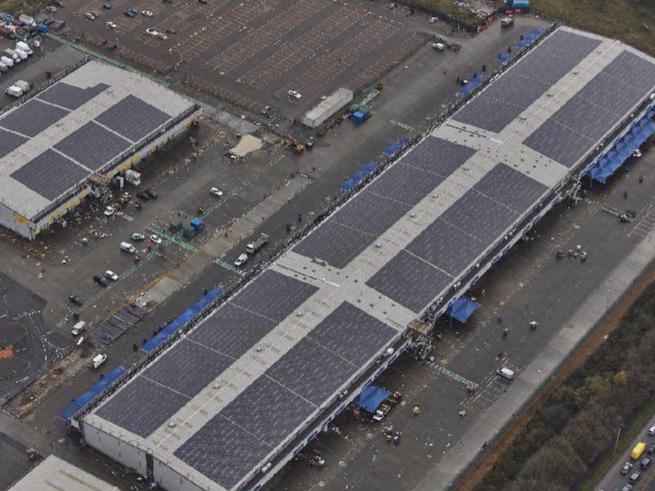 The largest rooftop solar array